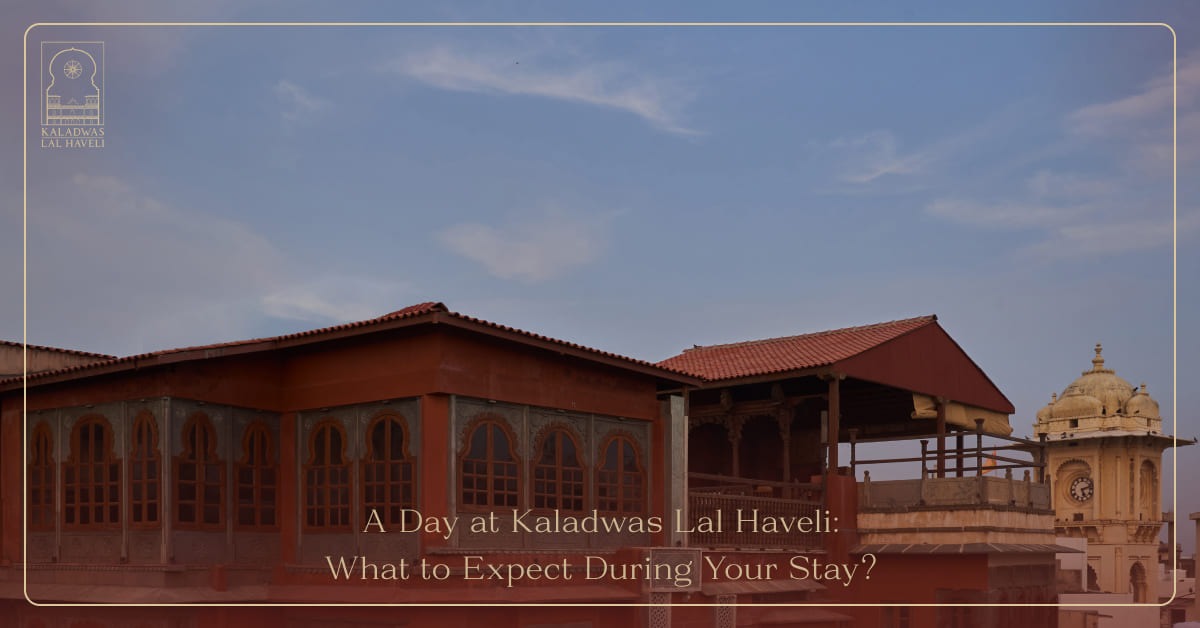 A Day in the Life at Kaladwas Lal Haveli: What to Expect During Your Stay