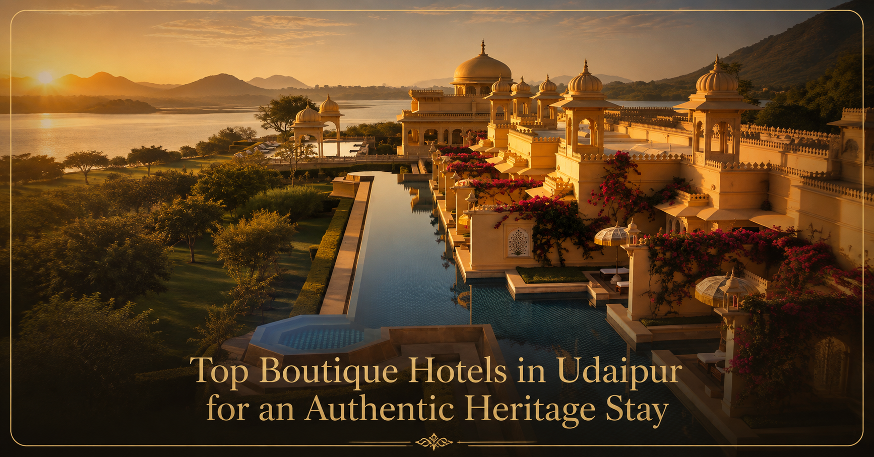Top Boutique Hotels in Udaipur for an Authentic Heritage Stay